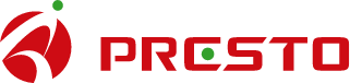 ロゴ：株式会社プレスト