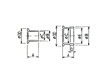 クランプフランジ CCFシリーズ